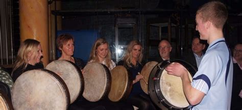 Bodhran Irish Drum Lesson in Dublin