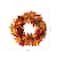 Glitzhome® 24" Fall Lighted Maple Leaves Wreath | Michaels