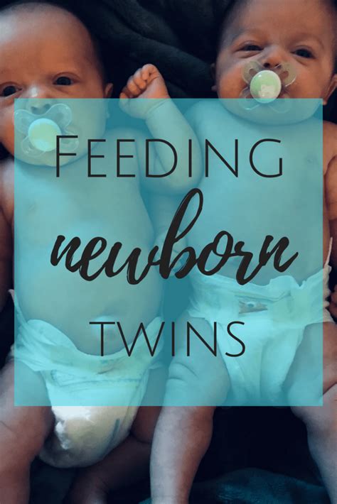 Feeding Newborn Twins at the Same Time from a New Twin Mom