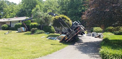 "Sort Of Rolled Over" Boom Truck - Heavy & Medium Duty Recoveries - TowForce.net