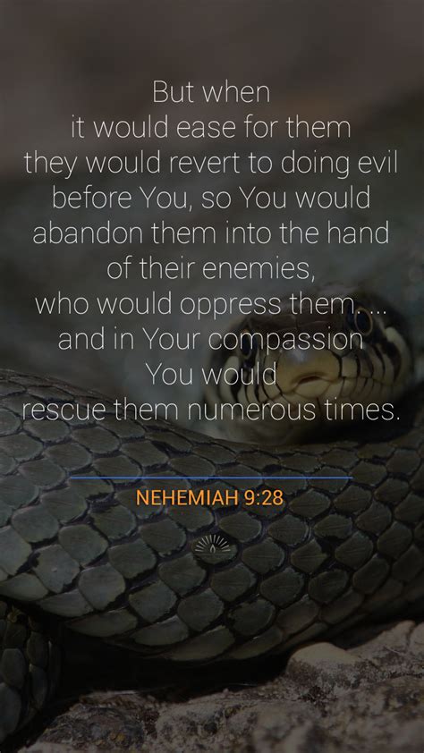 Nehemiah Chapter 9 | Daily Holy Bible Reading