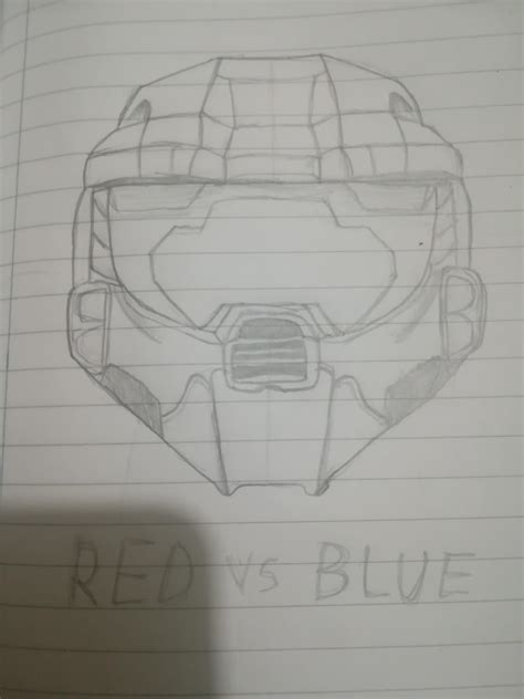 Nothing to see here just making RvB helmet. Ready to color it. : r ...