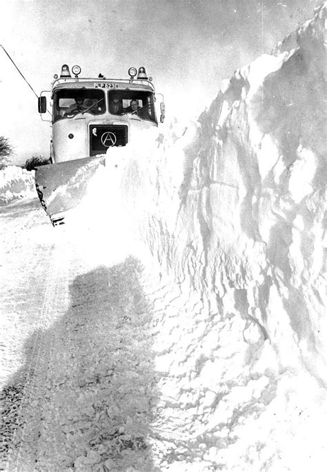 The winter where it snowed in Wales for 36 hours and people queued down ...