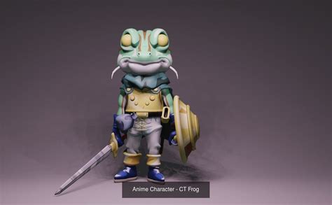 Chrono Trigger Characters 3D Model Collection | CGTrader