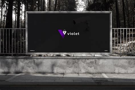 violet logo :: Behance