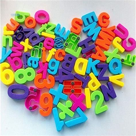 Fridge magnet Set Of 26 Colorful Teaching Magnetic Numbers Fridge ...