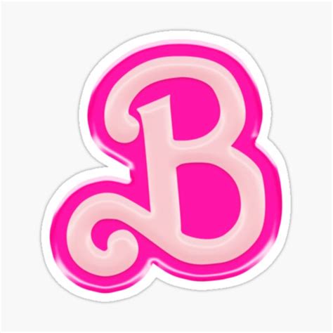 "Barbie Logo" Sticker for Sale by TodoroGui | Redbubble