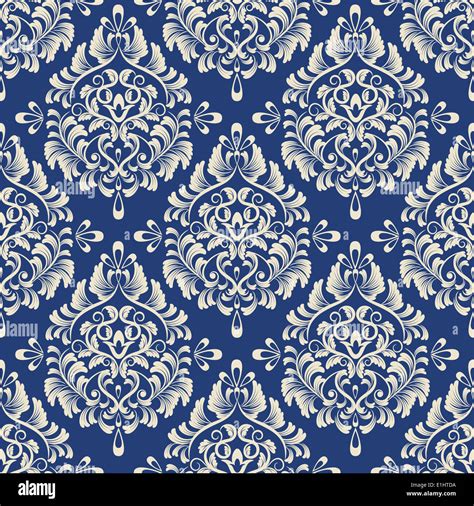 damask wallpaper Stock Photo - Alamy