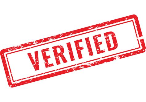 verified, rubber stamp 21433013 PNG