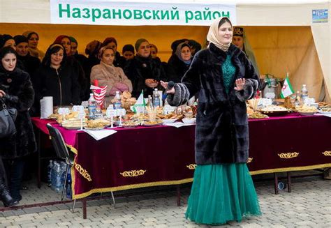 MAGAS, REPUBLIC OF INGUSHETIA, RUSSIA - MARCH 10, 2021: People take part in the Holiday of Ingush