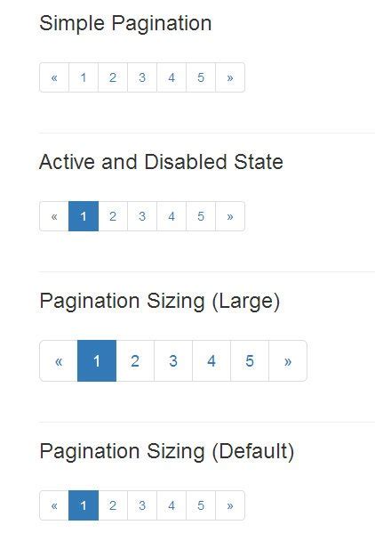 5 Bootstrap Pagination CSS Styles - DesignersLib.com