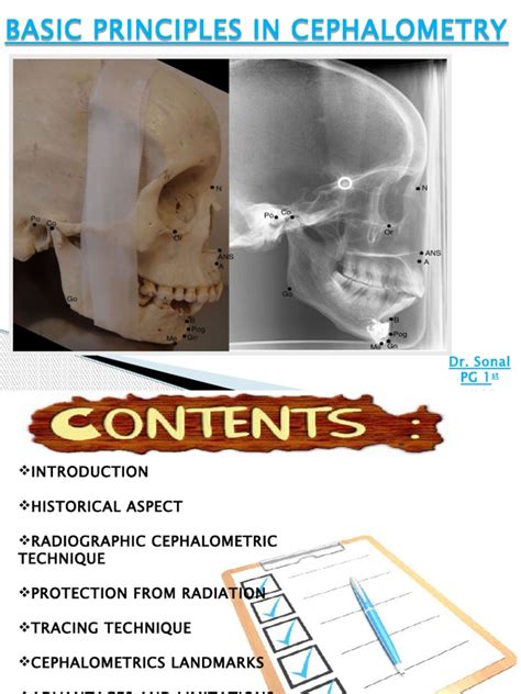 Basic Principle in Ceph | PDF | Radiography | Skull