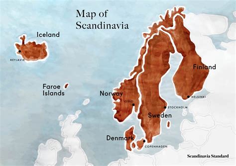 Discover the Best Maps of Scandinavia - Chrisann Timbie - Discover the Best Maps of Scandinavia ...