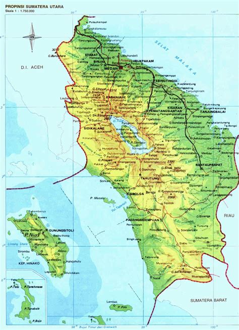Peta Indonesia Sumatera