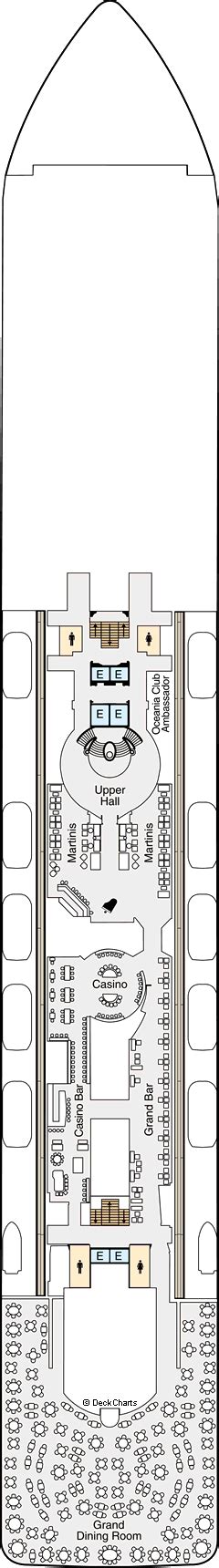 Oceania Marina Deck Plans: Ship Layout, Staterooms & Map - Cruise Critic