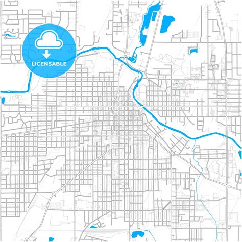 City Map Anderson Indiana 46012