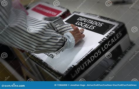 People Votes in Mexican Elections Stock Photo - Image of process ...