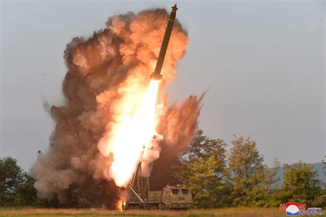 North Korea weapons test: North Korea confirms second test launch of multiple rocket launcher ...