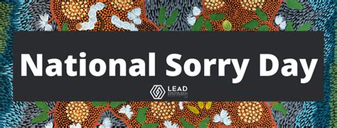 National Sorry Day ‣ LEAD PDA