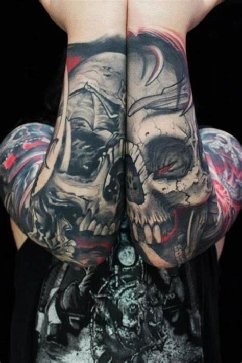 25 Amazing Graveyard And Cemetery Tattoos