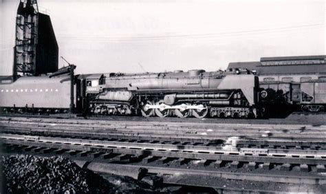 Pennsylvania Railroads PRR S2 No. 6200 Class 6-8-6 Turbine at Altoona ...