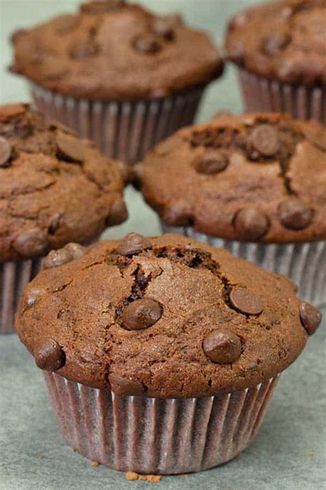 Quick Double Chocolate Muffins Recipe | El Mundo Eats