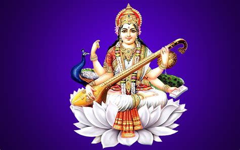 Saraswati Wallpapers - Top Free Saraswati Backgrounds - WallpaperAccess