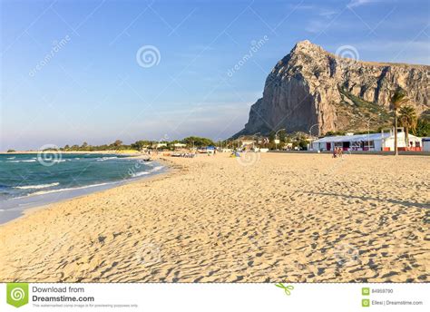 San Vito Lo Capo Beach, Trapani, Italy Stock Photo - Image of vacation, summer: 84959790