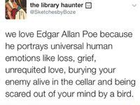 12 Funny Edgar Allan Poe memes ideas | edgar allan poe, poe, memes