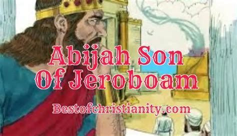 Abijah Son Of Jeroboam