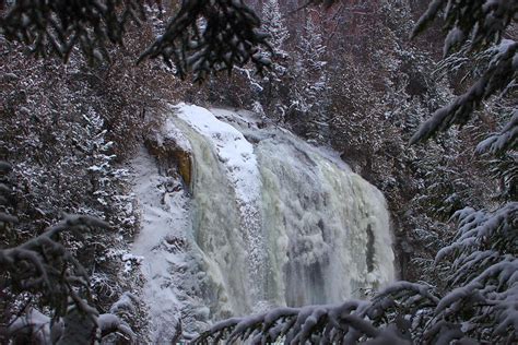 Rainbow Falls in Winter Photograph by Drew Conover - Fine Art America