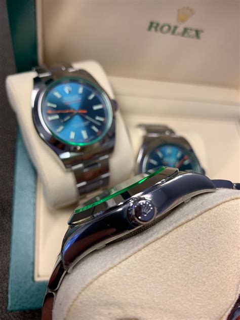 Review: Hands-on with the Green Rolex Milgauss Z Blue