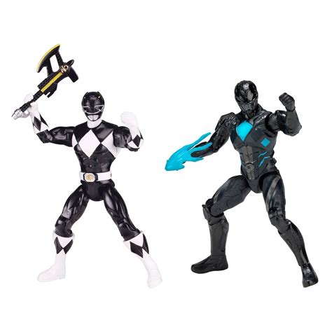 Buy Power Rangers Movie Then and Now Black Ranger Action Figure Set 5 ...