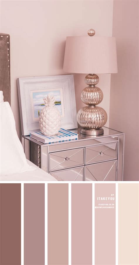 Mauve Earth Tone Color Palette For Bedroom I Take You | Wedding Readings | Wedding Ideas ...