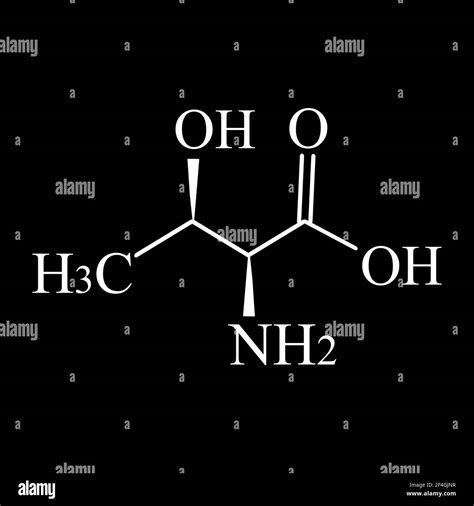 Threonine amino acid molecule hi-res stock photography and images - Alamy