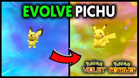 Pichu Evolution Level