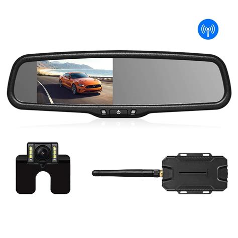 AUTO VOX Wireless Reverse Camera Kit Car Backup Camera with Rear View ...