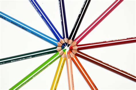 Colored pencils in open box · Free Stock Photo