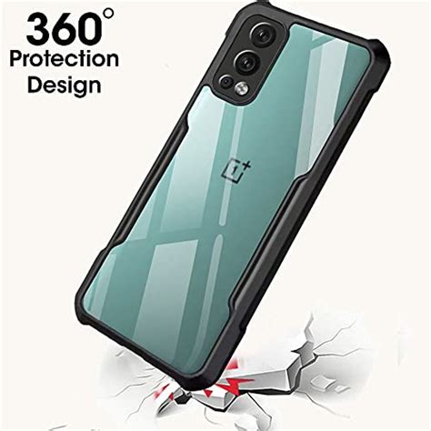 TheGiftKart Shockproof Crystal Clear OnePlus Nord 2 5G Back Cover Case | 360 Degree Protection ...