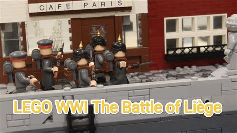 LEGO WW1 MOC: The Battle of Liège - YouTube