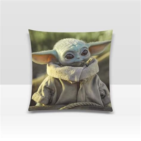 Baby Yoda Pillow Case (2 Sided Print) - Inspire Uplift