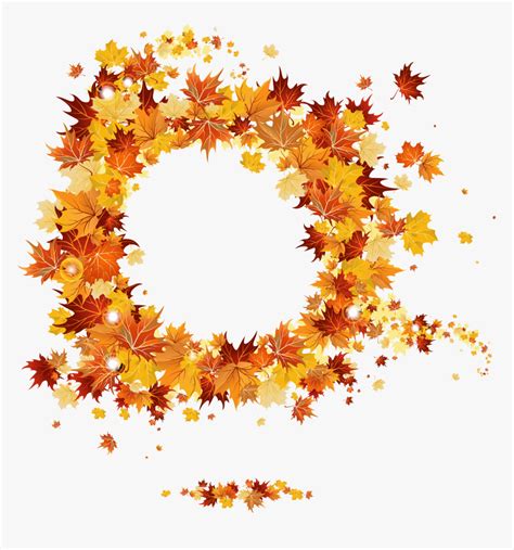 Transparent Fall Wreath Clip Art, HD Png Download - kindpng