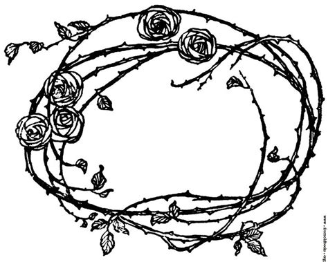 Border of Roses and Thorns [image 1122x900 pixels 90] | Thorn tattoo, Vine tattoos, Rose vine ...