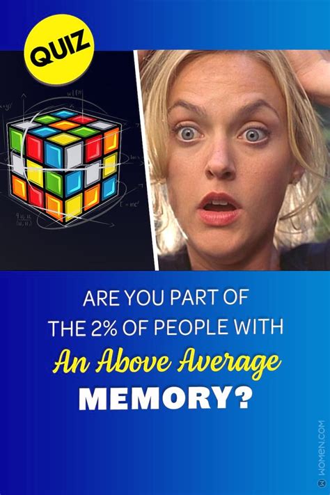 Quiz: Are You Part Of The 2% Of People With An Above Average Memory? | Quiz, How to memorize ...