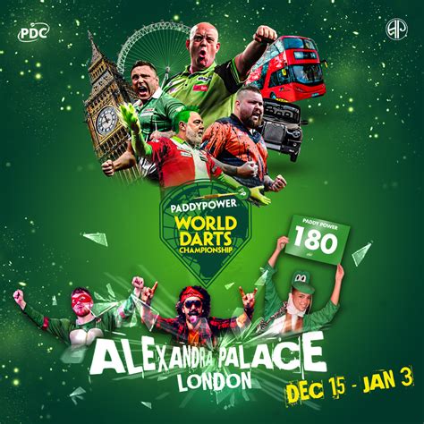 23/24 Paddy Power World Darts Championship Tickets and Dates