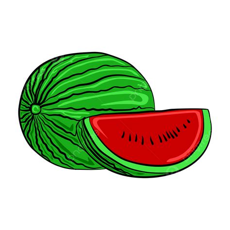 Shapes Clipart Watermelon Gambar Kartun Buah Semangka Png Download | Images and Photos finder