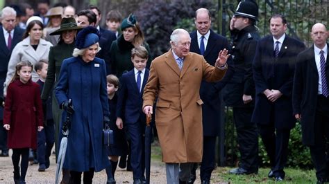 King Charles greets Sandringham crowds after Christmas Day service - BBC News