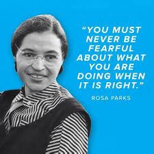 Quotes - Rosa Parks and The Montgomery Bus Boycott