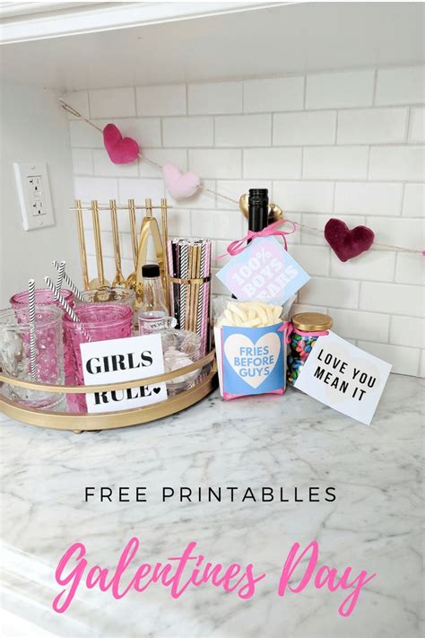 Galentines Day Printables - arinsolangeathome | Galentines, Valentines ...