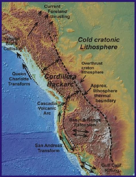 Křemík Vana Podívaná american cordillera map Realistický Linka webu ...